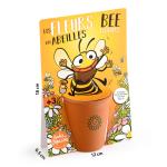 Radis et Capucine - Kit de jardinage enfant - Fleurs Mellifères - face recto